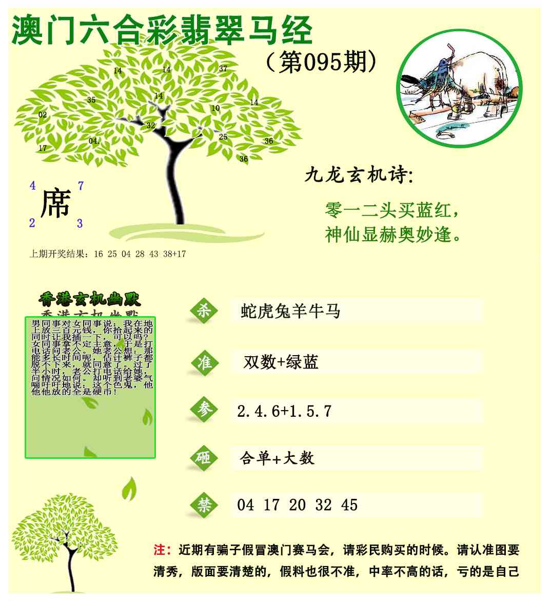 095期翡翠马经[图]